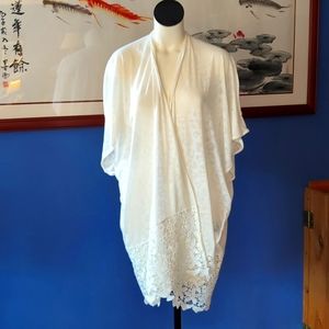 Ivory Beach Cover-up One Size